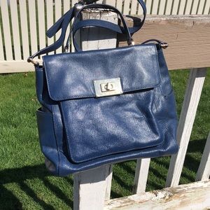 Michael Kors large satchel crossbody.